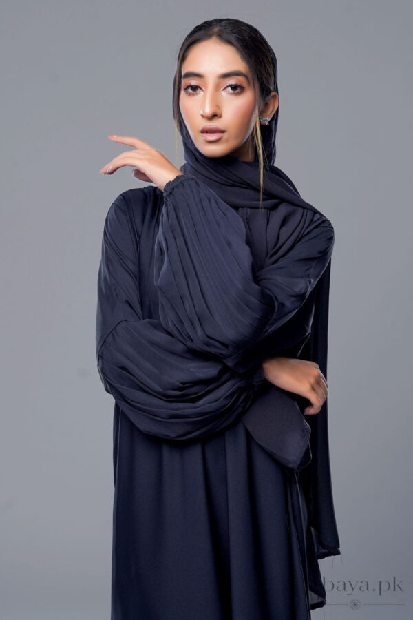 Arfaana Haze Blue Abaya